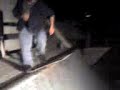seth falls down a half pipe