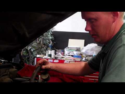 how to repair a c line on auto