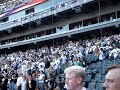 chicago cast of the 25th annual putnam county spelling bee, singing at the chicago white sox game.
james earl jones ii, george andrew wolff, robin alexis childress, lucia spina, bill larkin and julius thomas iii