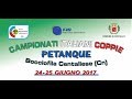 Presentazione Campionati Italiani a coppie - Petanque Presentazione Campionati Italiani a coppie - Petanque