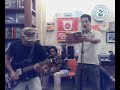 bruno garcia declama poema de ascenso ferreira acompanhado por andr� fad�, no coruj�o da poesia, na livraria letras e express�es do leblon!