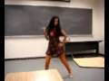 universty of lahore Dance Practice in class room