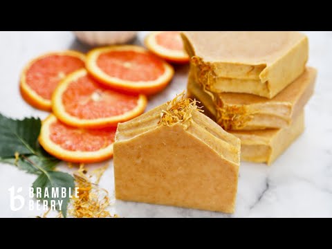 Natural Soap Kit for Beginners - Energizing Orange - Domestic