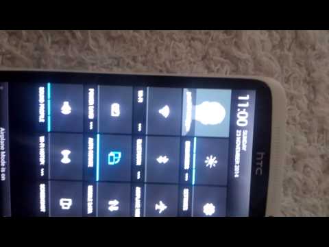how to turn off a htc one x