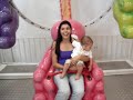 Fran com Pedrinho na roda gigante Fran com Pedrinho na roda gigante