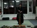 Tameshigiri practice Tombo
