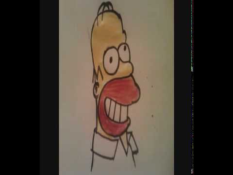 The simpsons- Drawing Homer Tutorial
