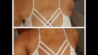 My first spray tan!