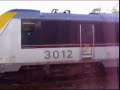 CFL Trein in Wilwerwiltz, Luxemburg