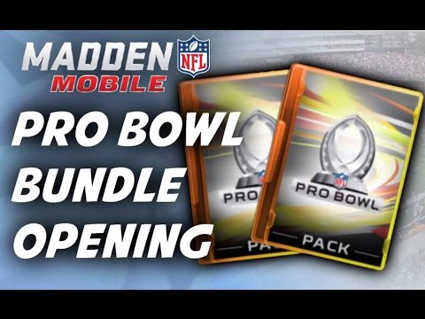 Madden Mobile - Pro Bowl Bundle Opening!
