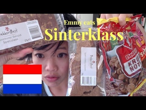 Emmy Eats Sinterklaas- tasting Dutch holiday sweets