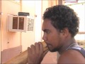 Vernon started talking about technique one day in language and I got him to repeat what he said to the camera. This is the sort of stuff I'm interested in, Yolngu using technical language to describe what is essentially a very technical art form: yidaki playing. Will try to do a rough translation at some stage, perhaps on the iDIDJ Forum: www.forum.ididj.com.au The stick in use is one made by Gurruwiwi family friend Ben Hicks who has visited Arnhem Land several times over the years, this instrument is several years old now and has been cut shorter to how I remember it previously.