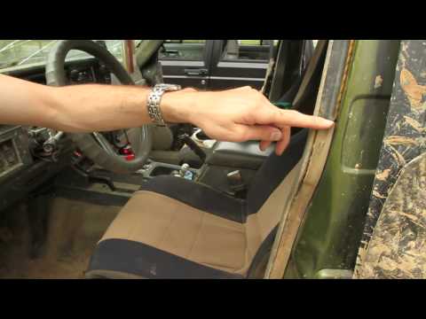 how to fix jeep wrangler door leak