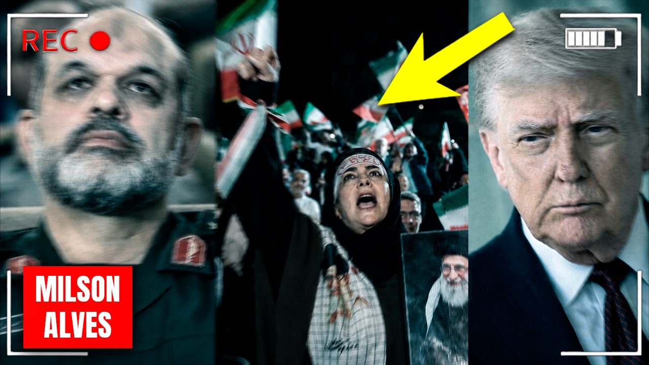 PROTESTOS EXPLODEM após Irã se render e expor RACHA MILITAR!!!