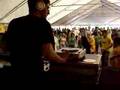 DJ Maskell spinning at Shamrockfest 2007