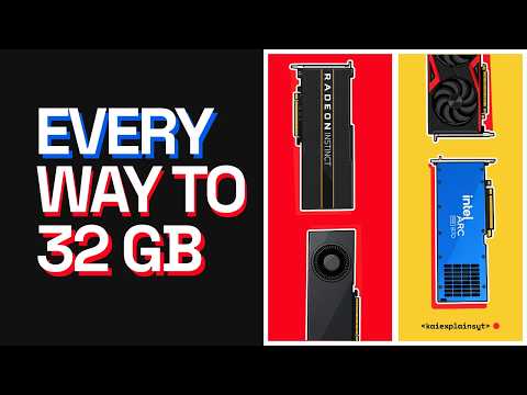 Every Ways to Get 32GB VRAM for Local AI at Full Context