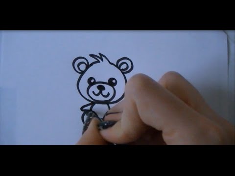 how to draw teddy bear