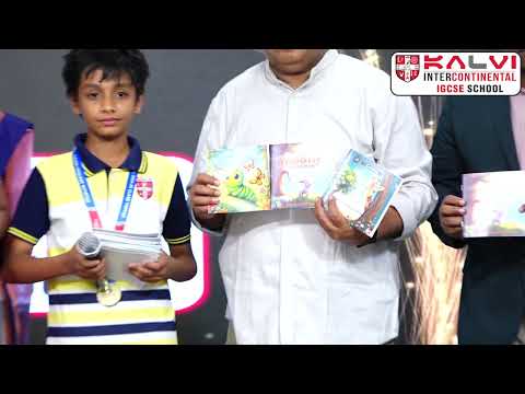 Annual Day 2025 | Book Release By S.K. Dharun | Kalvi Intercontinental School - Nagari, Madurai