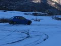 Frein � main sur neige by Pierre