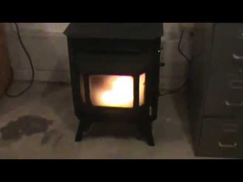 how to vent a pellet stove through a wall