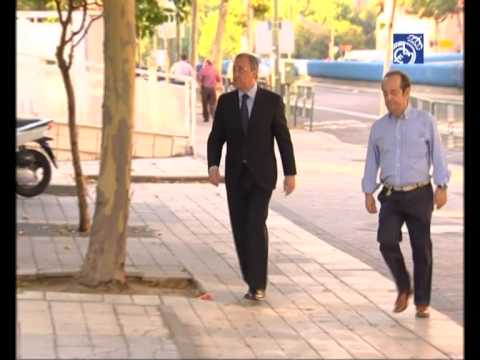 Florentino Pérez visits Alfredo Di Stéfano in hospital again Florentino Pérez visits Alfredo Di Stéfano in hospital again
