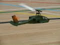 Indoor Apache helicopter