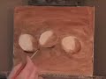 American Artist, Hall Groat II, reveals his approach to chiaroscuro through a painting of three eggs on a blue cloth.  An element in art, chiaroscuro (Italian for lightdark) is defined as a bold contrast between light and dark . The French use of the term, clair-obscur, was introduced by the seventeenth century art-critic Roger de Piles in the course of a famous argument on the relative merits of drawing and color in painting.( 