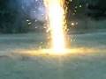 sparkler flame thrower