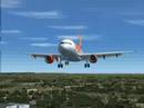 FS2004 Easyjet A319 at LGW