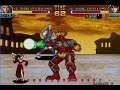 My younger brother and I play through the arcade beat 'em up Gaia Crusaders.  I am player 1 and he is player 2. It is  a pretty good game...certainly deeper than most games of this genre.  The plot makes no sense, but then again, who cares?This is the last level, Sand Antiquity Soil.  You have to fight the bosses again (no way).  The final boss is a son of a bitch.