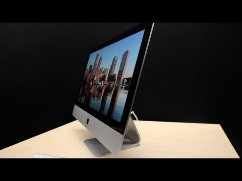 27inch - http://cnet.co/SgVcTj The larger 27-inch model is similar to the new 21.5-inch iMac, but it has a faster 2.9GHz Core i5 CPU and a higher-end Nvidia GeForce G...