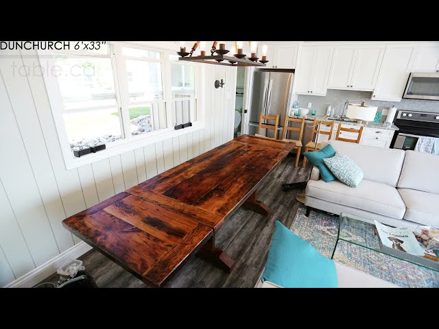 Ontario Barnwood Trestle Tables / www.table.ca in Dining Tables & Sets in Cambridge