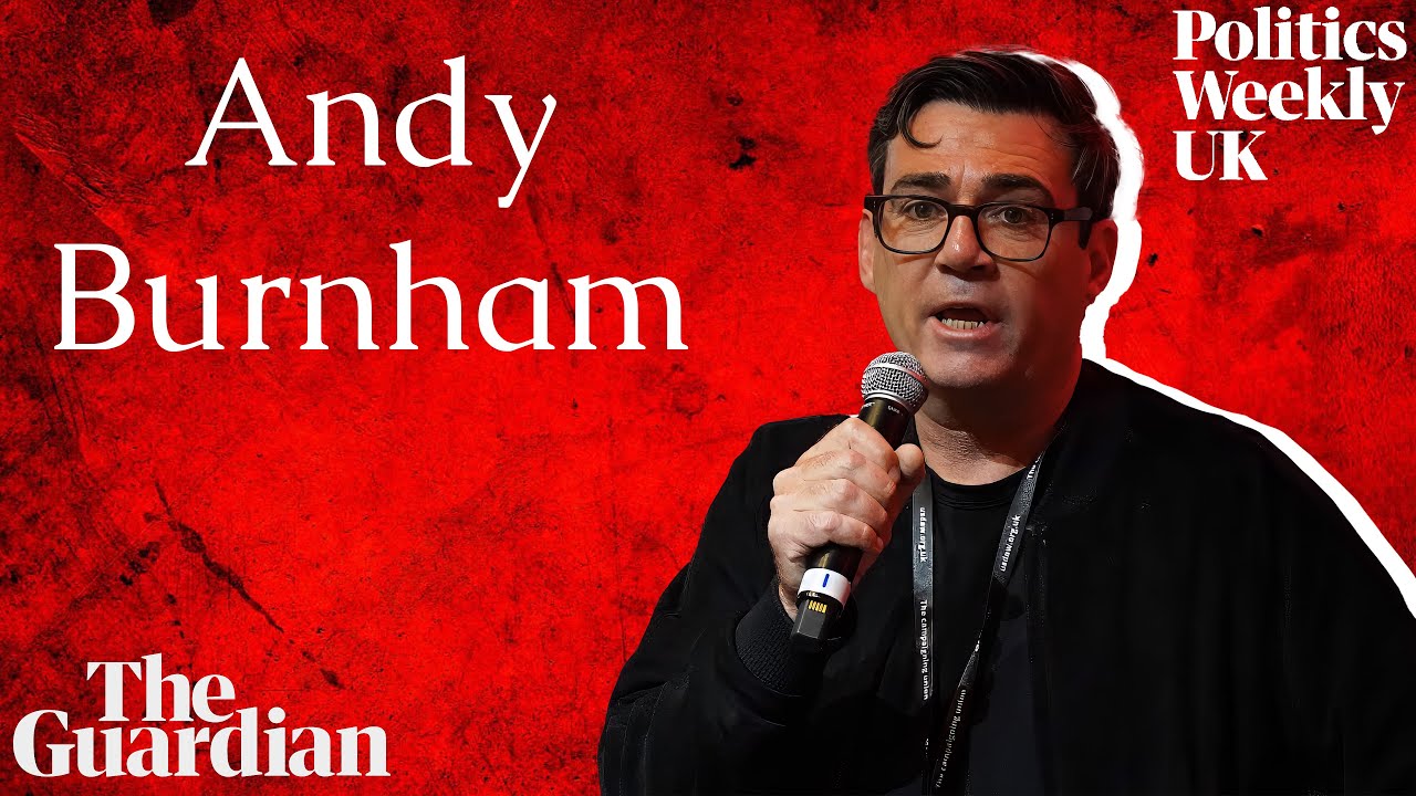 Andy Burnham in conversation with the Politics Weekly podcast – watch live