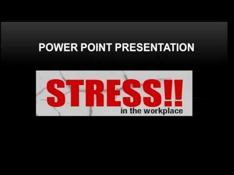 how to relieve stress ppt