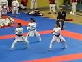 Shotokan Unsu : Peru kata team
