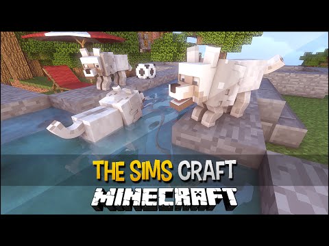The Sims Craft Ep.107 - Piscina De Osso Para Os Cachorros !!
