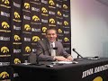 Iowa interim coach Chad Walthall on Lickliter's absence.MOV