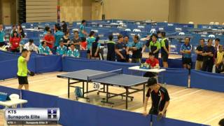 Singapore National Table Tennis League 2017 - 1st Leg - KTS vs Sunsports Elite
