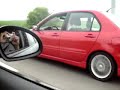 lancer ralliart vs modded seat leon 1.8T