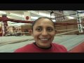 World Boxing Champion Carina Moreno talks about Manny Pacquiao and Floyd Mayweather Jr.
