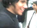 a puertas del colegio