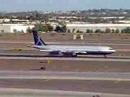Boeing 707 takeoff from Phoenix Sky Harbor Airport