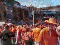 Breda op bezoek in Basel, Nederland - Rusland EURO 2008