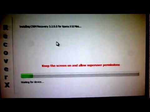 how to recover xperia s