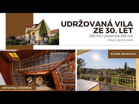 Video Prodej vily ze 30. let | Brandýs nad Labem
