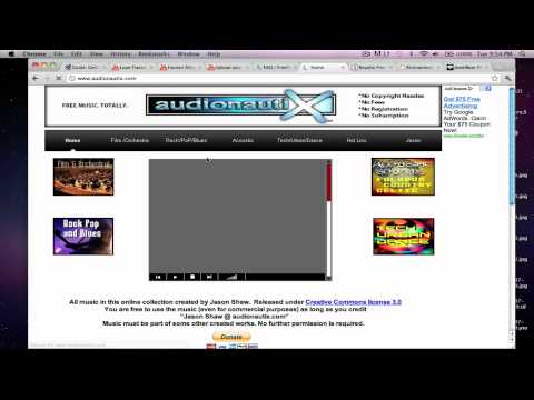 Where To Get Royalty Free Music and How To Use It On Your Youtube Page
