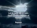 Michael W Smith Let it Rain Worship Video with Lyrics