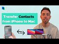 How To Import Contacts From Iphone To Macbook Pro