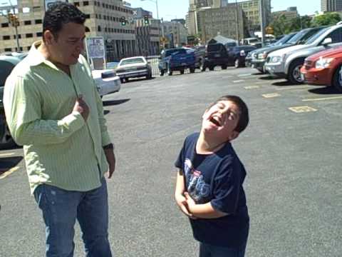 Little Boy Laughing Loco Comedy Jam Que Locos Mike Robles