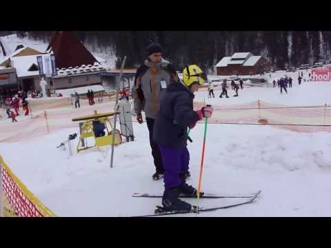 Учебная трасса в Алтайских Альпах